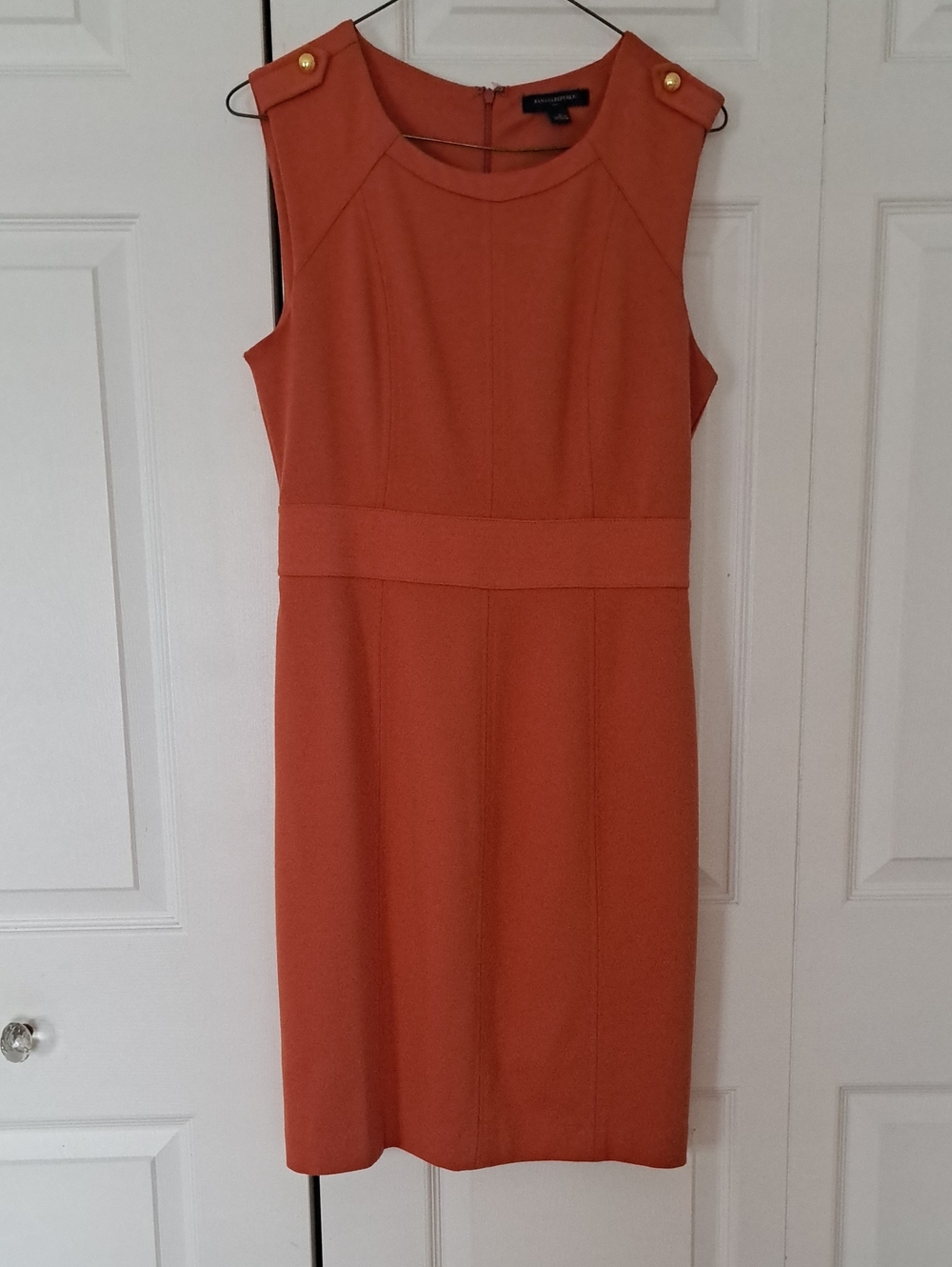 Beautiful Pumpkin Orange Banana Republic Dress